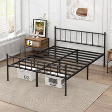 Load image into Gallery viewer, DIIYIV Queen Bed Frame-Classic Metal Platform Bed Frame,Mattress Foundation with Steel Slat Support,Under Bed Storage,No Box Spring Needed, Easy Assembly, Queen Size Bed Frame
