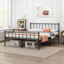 Load image into Gallery viewer, DIIYIV Queen Bed Frame-Classic Metal Platform Bed Frame,Mattress Foundation with Steel Slat Support,Under Bed Storage,No Box Spring Needed, Easy Assembly, Queen Size Bed Frame
