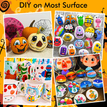 Load image into Gallery viewer, Shuttle Art 48 Colors Dual Tip Acrylic Paint Markers, Brush Tip and Fine Tip Acrylic Paint Pens for Rock Painting, Ceramic, Wood, Canvas, Plastic, Glass, Stone, Calligraphy, Card Making, DIY Crafts
