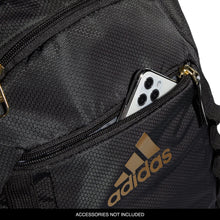 Load image into Gallery viewer, adidas Excel 6 Backpack, Black/Gold Metallic, One Size
