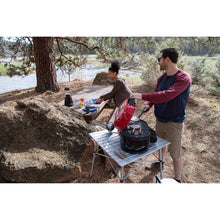 Load image into Gallery viewer, Coleman RoadTrip 225 Portable Tabletop Propane Grill, Gas Grill with 2 Adjustable Burners, Instastart Ignition, and 11,000 BTUs of Power; 225 Sq. In. Cooking Area

