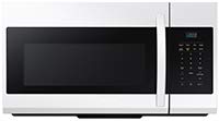 Samsung 1.7 Cu. Ft. White Over-The-Range Microwave