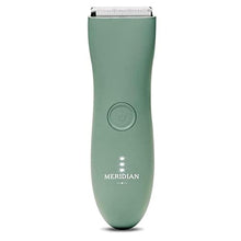 Load image into Gallery viewer, Meridian - The Trimmer - Electric Body &amp; Pubic Hair Trimmer - Waterproof and Cordless for Wet/Dry Use - Painlessly Remove Hair to Feel Fresh Down There - for Men &amp; Women - 90 Min Battery Life - Sage
