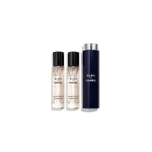 Load image into Gallery viewer, CHANEL Bleu De Chanel Eau De Toilette Travel Spray &amp; Two Refills for Men - 3x20ml/0.7oz,

