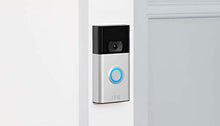 Load image into Gallery viewer, Ring Video Doorbell – 2020 release – 1080p HD video, improved motion detection, easy installation – Satin Nickel
