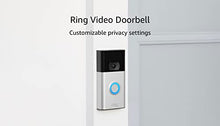 Load image into Gallery viewer, Ring Video Doorbell – 2020 release – 1080p HD video, improved motion detection, easy installation – Satin Nickel
