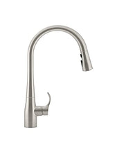Load image into Gallery viewer, KOHLER 596-VS Simplice Pull Down Kitchen Faucet, High Arch, Vibrant Stainless
