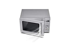 Load image into Gallery viewer, Breville BMO650SIL the Compact Wave Soft Close Countertop Microwave Oven, Silver
