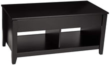 Load image into Gallery viewer, Amazon Basics Lift-Top Storage Coffee Table, Black
