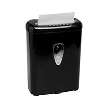 Load image into Gallery viewer, Amazon Basics 6 Sheet High Security Micro Cut Paper and Credit Card Home Office Shredder, Black
