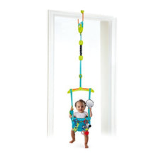 Load image into Gallery viewer, Bright Starts Bounce &#39;N Spring Deluxe Door Jumper with Take-Along Toys, Ages 6 months +, Blue
