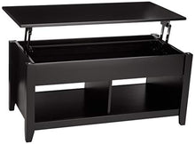 Load image into Gallery viewer, Amazon Basics Lift-Top Storage Coffee Table, Black
