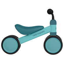 Load image into Gallery viewer, Retrospec Cricket Baby Walker Balance Bike with 4 Wheels for Ages 12-24 Months - Toddler Bicycle Toy for 1 Year Old’s - Ride On Toys for Boys and Girls - One Size
