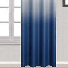 Load image into Gallery viewer, Yakamok Blue Ombre Curtains Light Blocking Gradient Color Drapes Room Darkening Thermal Insulated Grommet Window Panels for Living Room/Bedroom (2 Panels, 52x84 Inch)

