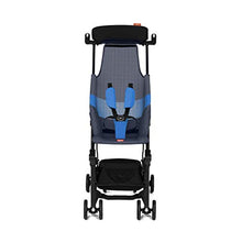 Load image into Gallery viewer, gb Pockit Air All Terrain Ultra Compact Lightweight Travel Stroller with Breathable Fabric in Night Blue , 28x17.5x39.8 Inch (Pack of 1)
