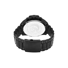Load image into Gallery viewer, Diesel Men&#39;s 51mm Mega Chief Quartz Stainless Steel Chronograph Watch, Color: Black (Model: DZ4318)

