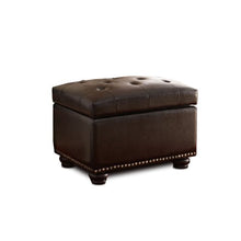 Load image into Gallery viewer, Convenience Concepts Designs4Comfort Storage Ottoman, Dark Espresso
