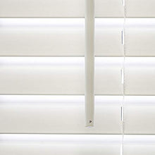 Load image into Gallery viewer, CHICOLOGY Faux Wood Blinds , Window Blinds , Wood Blinds , Window Shades , Window Treatments , Blinds &amp; Shades , Window Shades For Home , Wooden Blinds , Basic White , 35&quot;W X 60&quot;H
