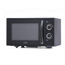 Load image into Gallery viewer, Commercial Chef CHMH900B6C 0.9 Cubic Foot Countertop Microwave, Compact, Rotary Control, Black
