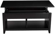 Load image into Gallery viewer, Amazon Basics Lift-Top Storage Coffee Table, Black
