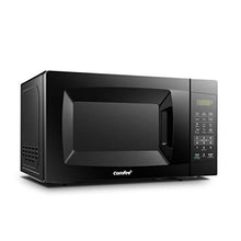 Load image into Gallery viewer, COMFEE&#39; EM720CPL-PMB Countertop Microwave Oven with Sound On/Off, ECO Mode and Easy One-Touch Buttons, 0.7cu.ft, 700W, Black
