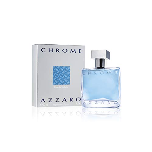 Azzaro Chrome Eau de Toilette - Cologne for Men , 1 Fl Oz (Pack of 1)