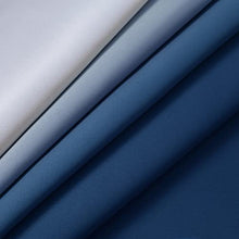 Load image into Gallery viewer, Yakamok Blue Ombre Curtains Light Blocking Gradient Color Drapes Room Darkening Thermal Insulated Grommet Window Panels for Living Room/Bedroom (2 Panels, 52x84 Inch)
