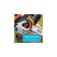 Load image into Gallery viewer, BLACK+DECKER 20V MAX Cordless Chainsaw Kit, 10 inch, Battery and Charger Included (LCS1020)
