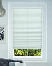 Load image into Gallery viewer, BlindsAvenue Cellular Honeycomb Cordless Shade, 9/16&quot; Single Cell, Light Filtering, (White, 32.5&quot; W x 48&quot; H)
