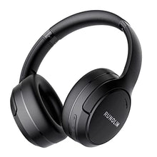 Load image into Gallery viewer, RUNOLIM Hybrid Active Noise Cancelling Headphones, Wireless Over Ear Bluetooth Headphones with Microphone, 65H Playtime, Foldable Headphones with HiFi Audio, Deep Bass for Home Travel Office
