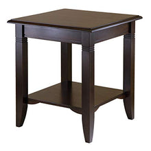 Load image into Gallery viewer, Winsome Wood Nolan Occasional Table, Cappuccino
