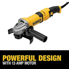 Load image into Gallery viewer, DEWALT Angle Grinder Tool, 4-1/2-Inch to 6-Inch, Trigger Switch (DWE43116), Black,yellow,grey
