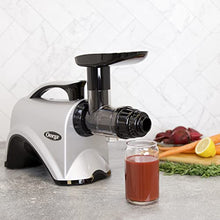 Load image into Gallery viewer, Omega NC800HDS Juicer Juice Extractor and Nutrition System Quiet Motor Slow Masticating Dual-Stage Extraction with Adjustable Settings, 150-Watt, Silver
