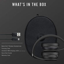 Load image into Gallery viewer, Beats Solo3 Wireless On-Ear Headphones - Apple W1 Headphone Chip, Class 1 Bluetooth, 40 Hours of Listening Time, Built-in Microphone - Black (Latest Model)
