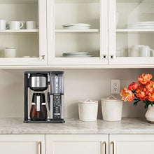 Load image into Gallery viewer, Ninja CM401 Specialty 10-Cup Coffee Maker, with 4 Brew Styles for Ground Coffee, Built-in Water Reservoir, Fold-Away Frother &amp; Glass Carafe, Black
