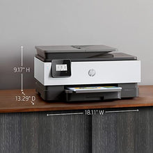 Load image into Gallery viewer, HP OfficeJet 8015e Wireless Color All-in-One Printer with 6 Months Free Ink with HP+(228F5A), White
