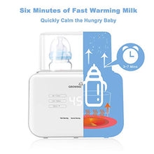 Load image into Gallery viewer, Baby Bottle Warmer, Bottle Warmer 6-in-1 Fast Baby Food Heater&amp;BPA-Free Warmer with LCD Display Accurate Temperature Control for Breastmilk or Formula
