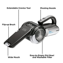 Load image into Gallery viewer, BLACK+DECKER 20V Max Handheld Vacuum, Cordless, Grey (BDH2000PL)
