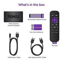 Load image into Gallery viewer, Roku Express | HD Roku Streaming Device with Simple Remote (no TV controls), Free &amp; Live TV, Black
