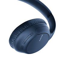 Load image into Gallery viewer, Sony Noise Cancelling Headphones WHCH710N: Wireless Bluetooth Over the Ear Headset with Mic for Phone-Call, Blue (Amazon Exclusive)
