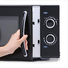 Load image into Gallery viewer, Commercial Chef CHMH900B6C 0.9 Cubic Foot Countertop Microwave, Compact, Rotary Control, Black
