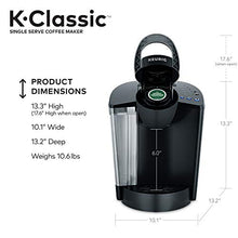 Load image into Gallery viewer, Keurig K-Classic Coffee Maker K-Cup Pod, Single Serve, Programmable, 6 to 10 oz. Brew Sizes, Black
