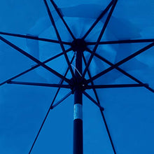 Load image into Gallery viewer, Sunnyglade 9&#39; Patio Umbrella Outdoor Table Umbrella with 8 Sturdy Ribs (Blue)
