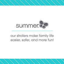 Load image into Gallery viewer, Summer 3Dlite Convenience Stroller, Jet Black - Lightweight Stroller with Aluminum Frame, Large Seat Area, 4 Position Recline, Extra Large Storage Basket - Infant Stroller for Travel and More
