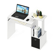 Load image into Gallery viewer, Furinno Econ Multipurpose Home Office Computer Writing Desk, White/Black
