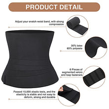 Load image into Gallery viewer, FeelinGirl Waist Trainer for Women Snatch Bandage Tummy Sweat Wrap Plus Size Workout Waist Trimmer for Gym Sport
