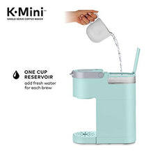 Load image into Gallery viewer, Keurig K-Mini Coffee Maker, Single Serve K-Cup Pod Coffee Brewer, 6 to 12 Oz. Brew Sizes, Oasis
