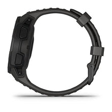 Load image into Gallery viewer, Garmin 010-02064-00 Instinct, Rugged Outdoor Watch with GPS, Features Glonass and Galileo, Heart Rate Monitoring and 3-Axis Compass, Graphite
