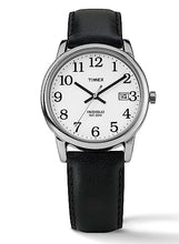Load image into Gallery viewer, Timex T2H281 Easy Reader 35mm Black Leather Strap Watch
