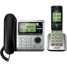 Load image into Gallery viewer, VTech CS6649 Expandable Corded/Cordless Phone System with Answering System-Caller ID/Call Waiting &amp; Handset/Base Speakerphones
